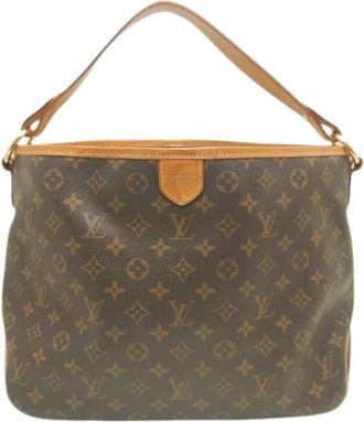 Louis Vuitton Pre-owned Vintage Monogram Shoulder Bag - Dames - Vintage Schoudertas - Bruin - ONE Size - Vintage