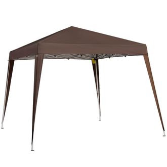 OUTSUNNY Carpa plegable 240x240x250 cm caf&eacute;