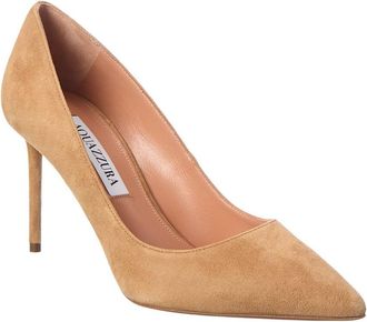 Aquazzura Purist 85 Suede Pump