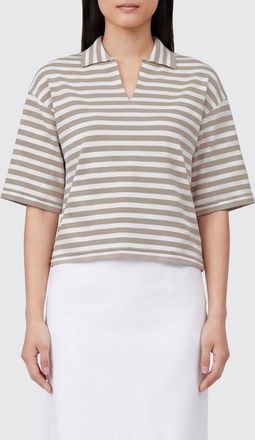 Max Mara Polo in viscosa a maniche corte con spalle scese e scollo a V
