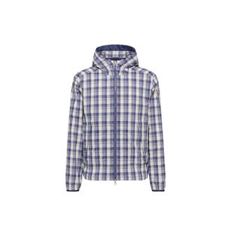 Moncler Moncler Natisone Check Hooded Jacket, Men, Multicolor, Size: 2