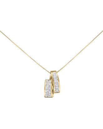 House of Brilliance Haus Of Brilliance 14K 1.62 Ct. Tw. Diamond Pendant Necklace