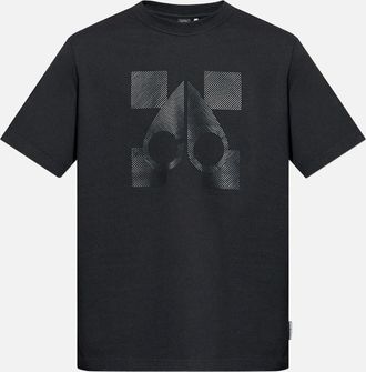 Moose Knuckles Mens Finchley T-shirt Black - Size: 38