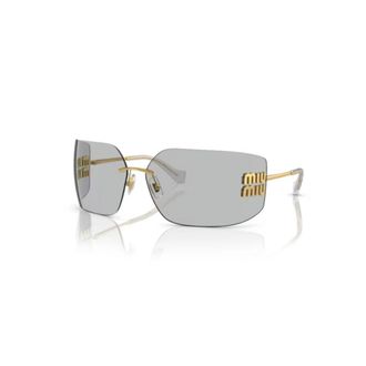 Miu Miu Sunglasses, unisex, Yellow, ONE SIZE, 54Ys Sole - Stylish and Trendy Shoes