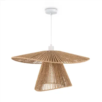 Paco Home Paco Home - Led L&aacute;mpara Colgante Comedor L&aacute;mpara Colgante Sal&oacute;n Cocina Papel Estilo Boho E27 Blanco, Typ 6 (de)