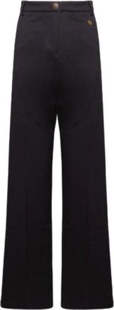 Aeronautica Broeken - Dames - Wijde Broeken - Zwart - XS - Broeken