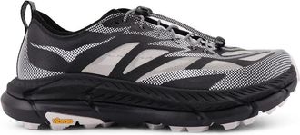 Hoka One One Mafate Speed 4 Lite Vibram - Heren - Hardloopschoenen - Zwart - 42 EU - Nylon - Fitness