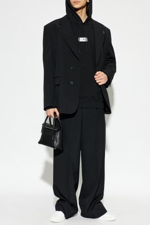 Maison Margiela Sweatshirt With Patch, Mens, Black