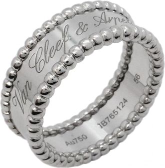 Van Cleef & Arpels White Gold (18K) Band Ring (Pre-Owned)