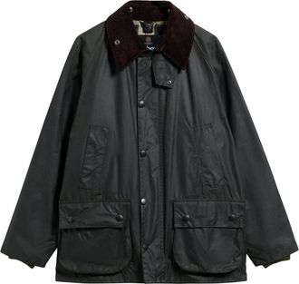Barbour Bedale Waxed Jacket - - Jackets - Uomo - Verde - S