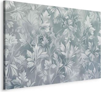 OEM Imagen - Adornos En Turquesa Desgastado Y Polvoriento: Delicado Estampado Floral / Estampados Florales En Turquesa Desgastado Y Polvoriento