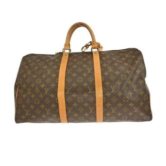 Louis Vuitton Vintage, unisex, Bruin, ONE Size, Pre-owned Canvas Weekendtas