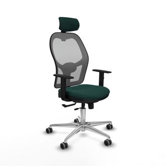 Piqueras y Crespo Silla De Oficina Piqueras Y Crespo Jorquera Gris Similpiel