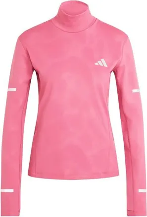 adidas ADI365 Running Warm Long Sleeve Laufshirt f&uuml;r Damen | rosa
