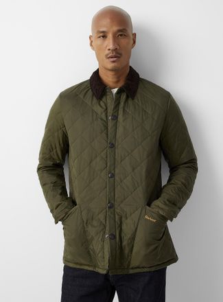 Barbour Mens Liddesdale diamond quilted jacket