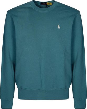 Polo Ralph Lauren Hoodies & sweatvesten, Heren, Groen, XL, Lspohood M2-Long Sleeve-Knit