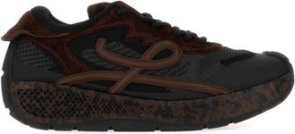 Loewe Brown Logo Pogo Sneakers