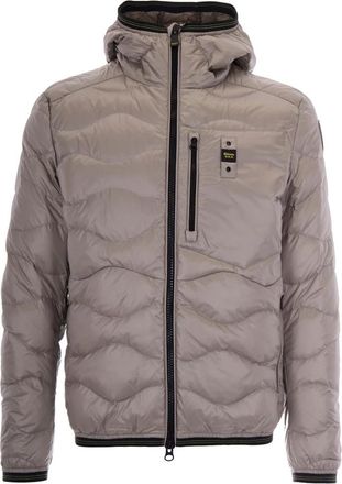Blauer Down Jacket - Heren - Gewatteerde jassen - Grijs - M - Jassen