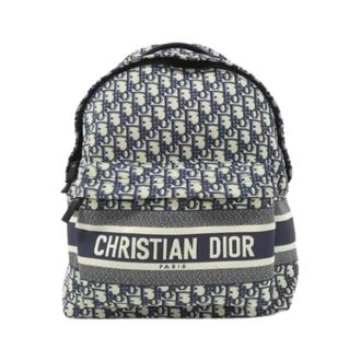 Dior Pre-owned Oblique Canvas Rugzak - Dames - Vintage Rugzakken - Veelkleurig - ONE Size - Vintage