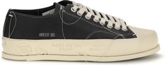 Premiata Mens Sneakers Vince 015 Black Leather Upper: Calf Trainers