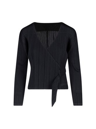 Issey Miyake Cardigan Plissettato
