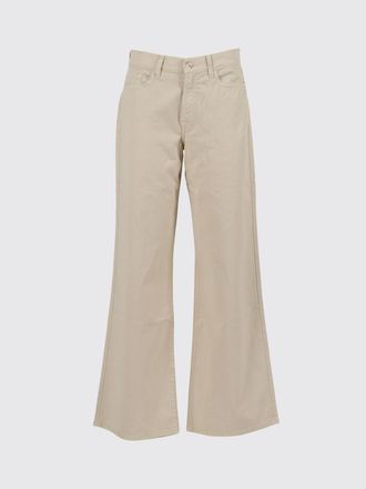 7 For All Mankind Jeans Woman color Beige