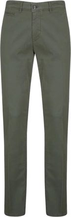 Woolrich Stretch Satin Sage Green Broek - Dames - Chinos - Groen - W29 - Katoen - Broeken
