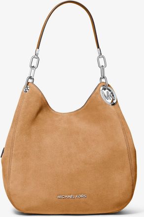 Michael Kors Lillie Large Suede Shoulder Bag