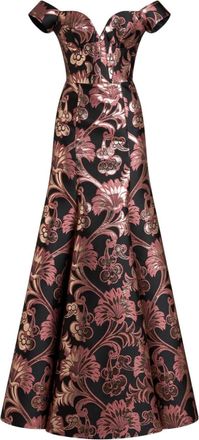 Etro jacquard dress - women - Fabric - 48 - Black