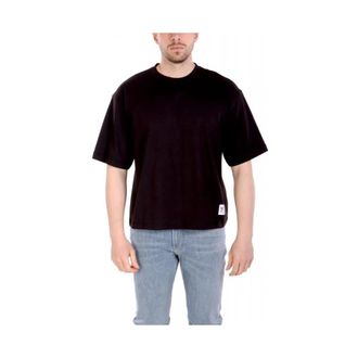 Emporio Armani 7 T-Shirt Logo - Heren - T-shirts - Zwart - L - Tops