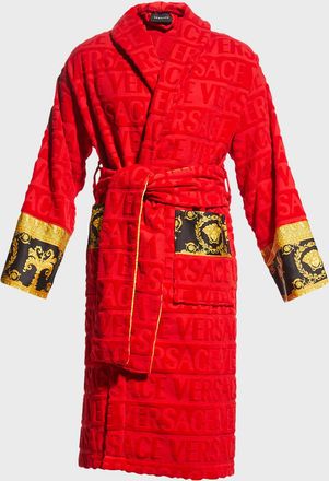 Versace Unisex Barocco Sleeve Robe