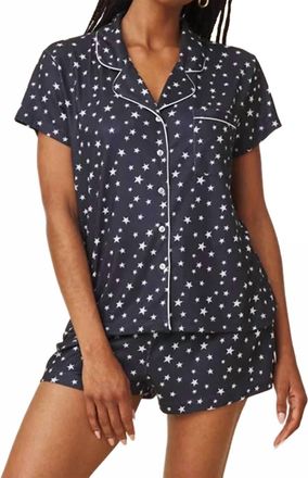 Splendid Flora Soft Short Set In Star Spangled