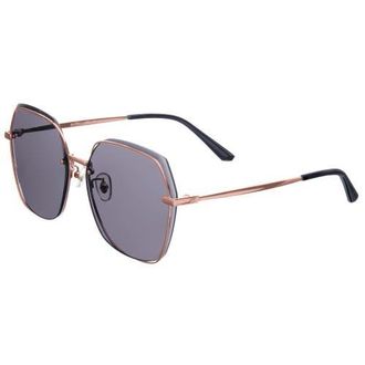 Bertha Sunglasses Renata Sunglasses in Rose Gold/black at Nordstrom