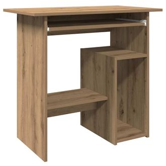 vidaXL Vidaxl - Escritorio De Madera De Ingenier&iacute;a Roble Artisan 80x45x74 Cm