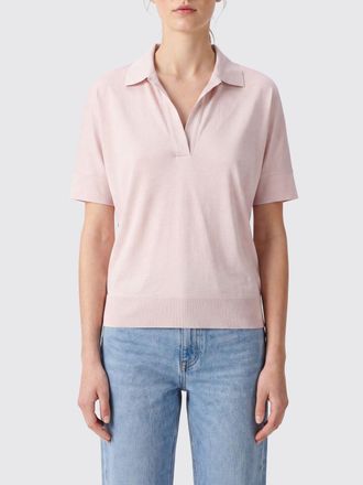 Herno Polo in maglia di lyocell con vestibilit&agrave; slim e colletto francese