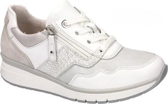 Gabor Schoenen, Dames, Wit, 36 EU, Leer, 66.306.61 Sneakers