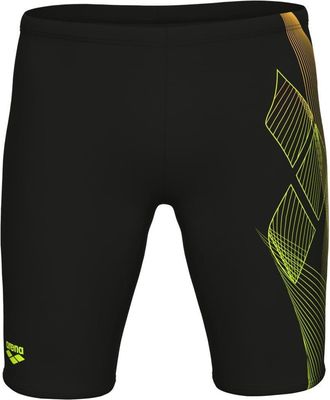 Arena Zwemshort voor heren met grafische print (Zwart)