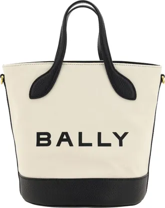トートバッグ Bally Structured Bag With Prominent Logo Bally Structured Bag With Prominent Logo Tote Bag | THE LIST