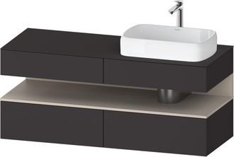 Duravit Duravit Qatego Consola Mueble Bajo Lavabo, 2 Extensiones, 2