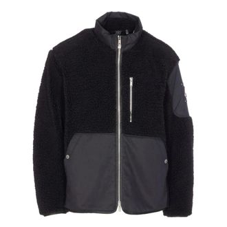 Moose Knuckles Zwarte Saglek Jas - Heren - Fleece jassen - Zwart - XL - Fitness