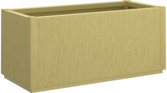 vidaXL Caja De Flores De Jard&iacute;n Verde 80 X 36 X 35 Cm Polipropileno Vidaxl