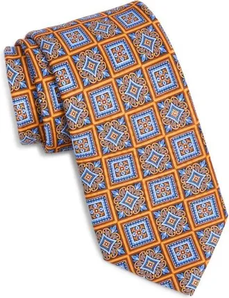 Nordstrom Silk Tie in Orange at Nordstrom