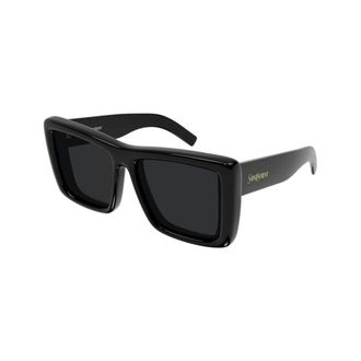Saint Laurent SL 900 Howl 001 Sunglasses - female - Saint Laurent - Sunglasses - Black - 61 MM - Accessories
