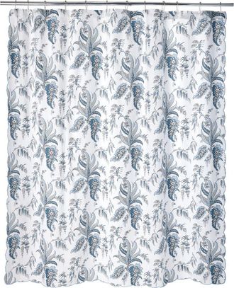 Matouk Apolline Shower Curtain in Mediterranean at Nordstrom