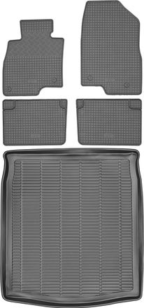 OEM Juego De Alfombrillas De Goma Para Coche Y Alfombrilla Para Maletero Para Mazda 6 Iii Sed&aacute;n (2013-2019)