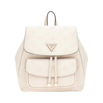 Guess Convertible Logo Backpack Bone - female - Guess - Backpacks - Beige - ONE SIZE - Bags