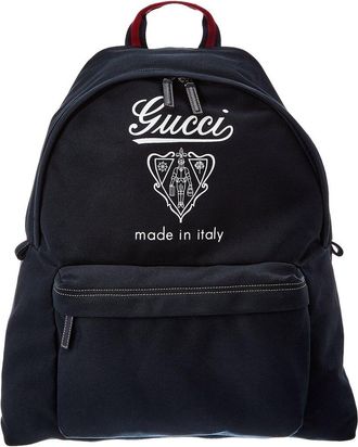Gucci Canvas Backpack