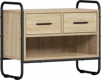 vidaXL Mobile Tv 60 X 30 X 50 Cm Rovere Sonoma Legno Ingegnerizzato Vidaxl