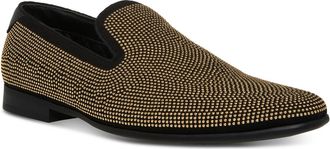 Steve Madden Mens Mezmoryz Stud Smoking Slipper
