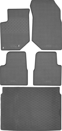OEM Juego De Alfombrillas De Goma Para Coche Y Alfombrilla Para Maletero Para Peugeot 2008 Ii Crossover (a Partir De Enero De 2020)